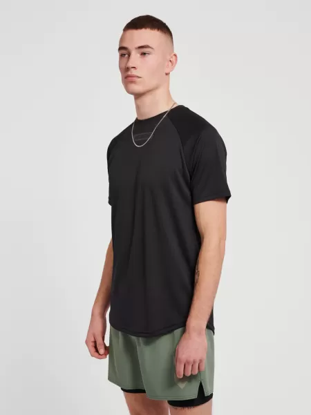 Hmlte Topaz T-Shirt Men Black Hummel T-Shirts