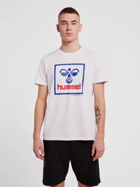 Hummel Hmlisam 2.0 T-Shirt White Men T-Shirts