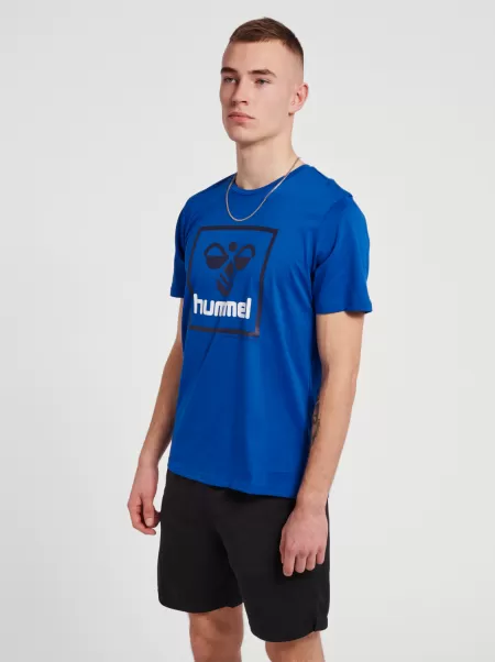 T-Shirts Hmlisam 2.0 T-Shirt True Blue Men Hummel