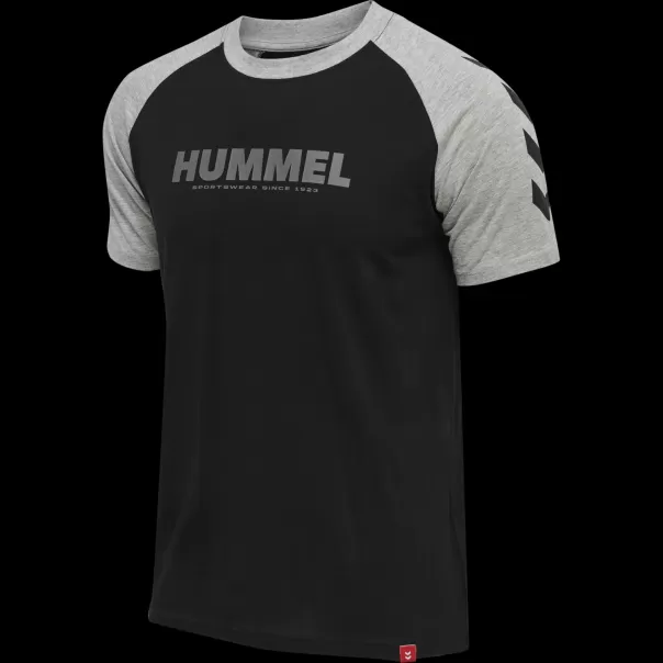 Hmllegacy Blocked T-Shirt Black Hummel T-Shirts Men