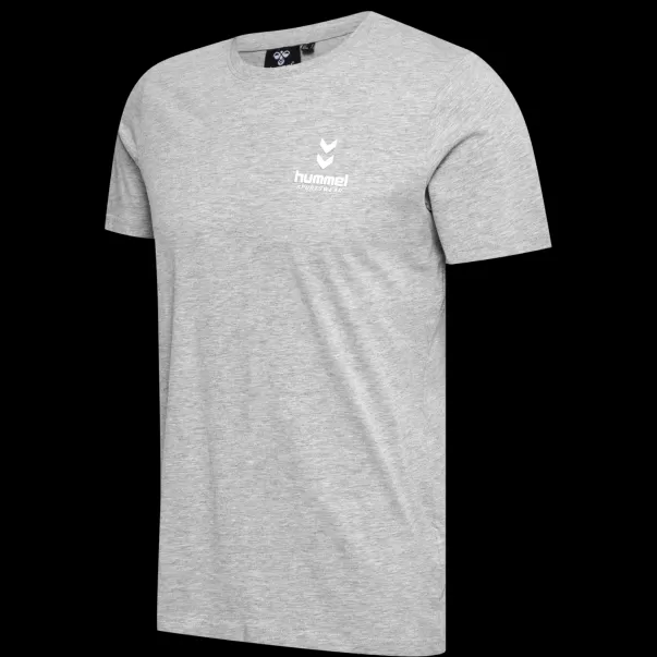 Grey Melange T-Shirts Men Hmldylan T-Shirt Hummel
