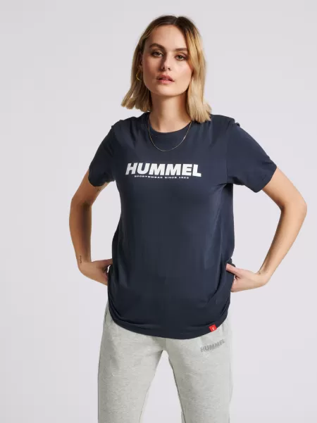 Hummel Hmllegacy T-Shirt Men Blue Nights T-Shirts