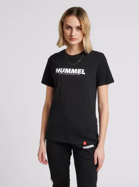 Black Men Hummel T-Shirts Hmllegacy T-Shirt