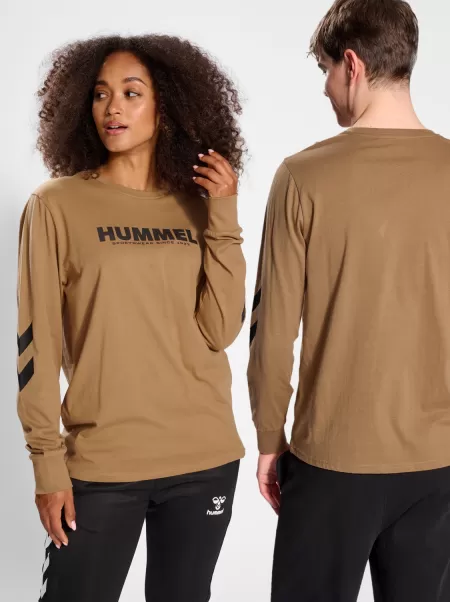T-Shirts Hummel Hmllegacy T-Shirt L/S Tigers Eye Men