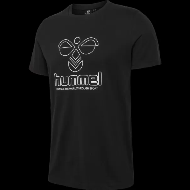 Black Men Hmlicons Graphic T-Shirt T-Shirts Hummel