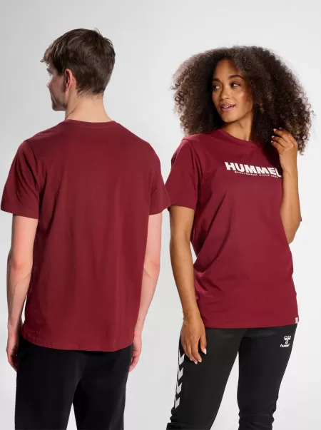 Cabernet Hmllegacy T-Shirt Men Hummel T-Shirts