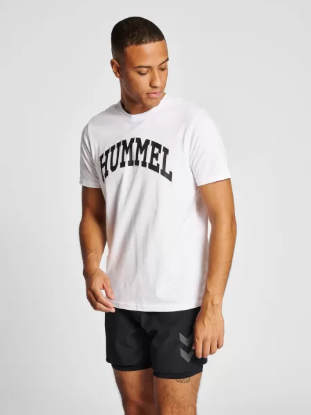 Men T-Shirts White Hummel Hmlic Bill T-Shirt