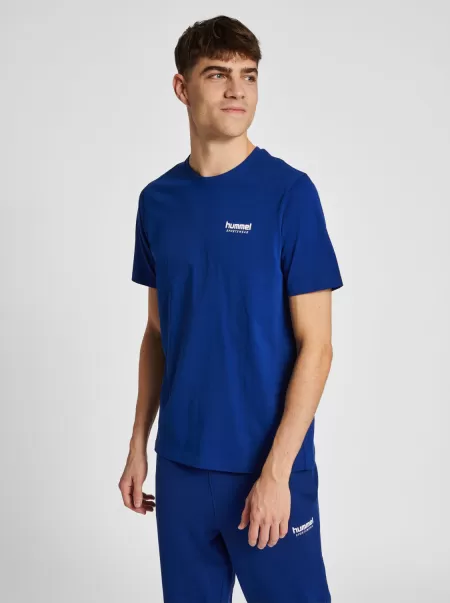 Hummel Hmllgc Gabe T-Shirt T-Shirts Men Estate Blue