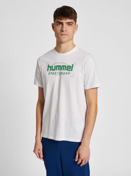 T-Shirts Men Hummel White Hmllgc Harry T-Shirt
