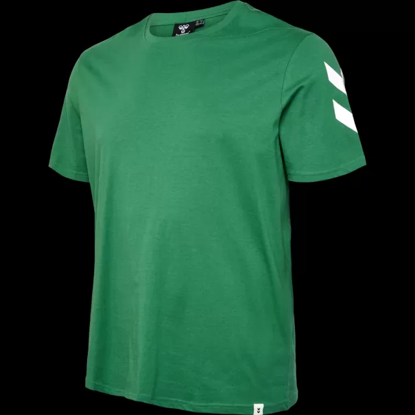 Foliage Green Hmllegacy Chevron T-Shirt Plus T-Shirts Hummel Men