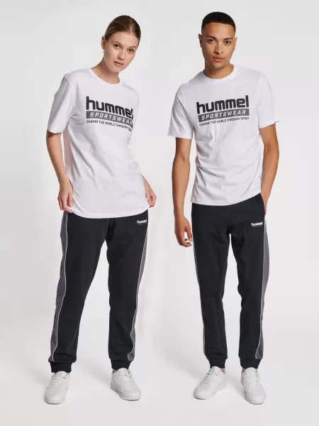 White Hummel Hmllgc Carson T-Shirt T-Shirts Men