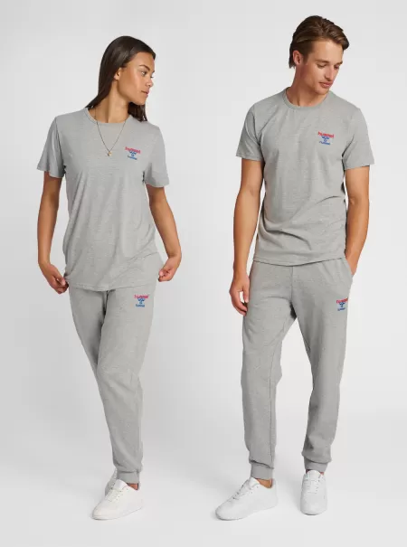 Hummel Hmlic Dayton T-Shirt Men T-Shirts Grey Melange