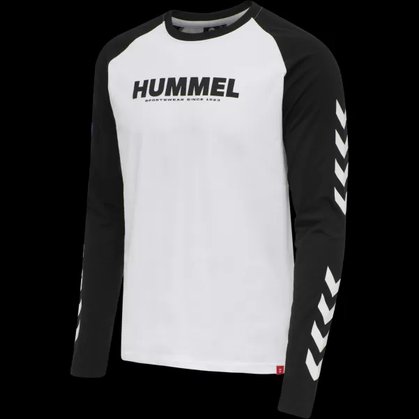 Hummel Hmllegacy Blocked T-Shirt L/S Men T-Shirts White