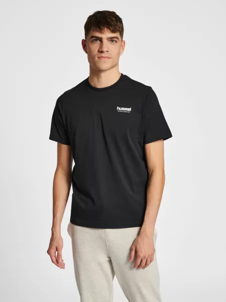 Black Men Hummel T-Shirts Hmllgc Jose T-Shirt