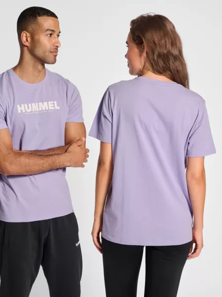 Men Hummel Heirloom Lilac T-Shirts Hmllegacy T-Shirt