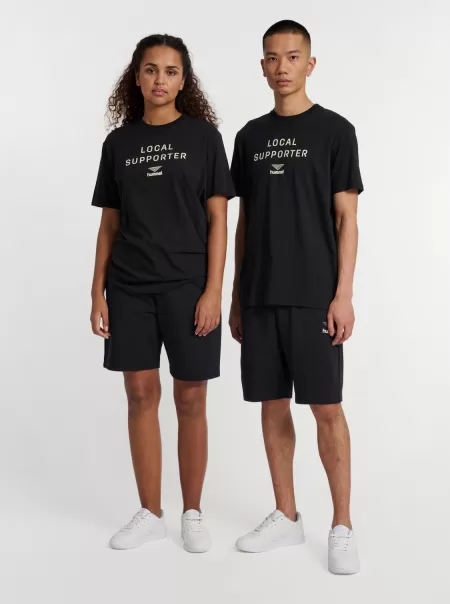Black Hummel Men T-Shirts Hmlhive Owen T-Shirt