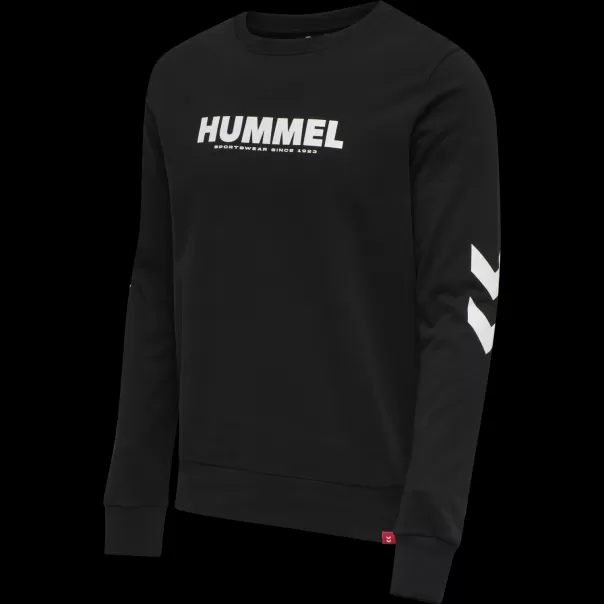 Hmllegacy Sweatshirt Plus Men Hummel Hoodies And Sweatshirts Black