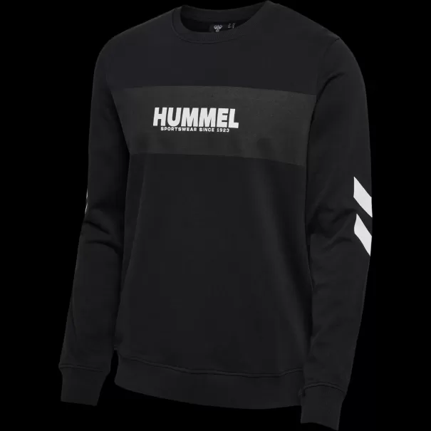 Hummel Hmllegacy Sean Sweatshirt Hoodies And Sweatshirts Black Men