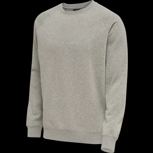 Men Hoodies And Sweatshirts Hmlred Classic Sweatshirt Hummel Grey Melange