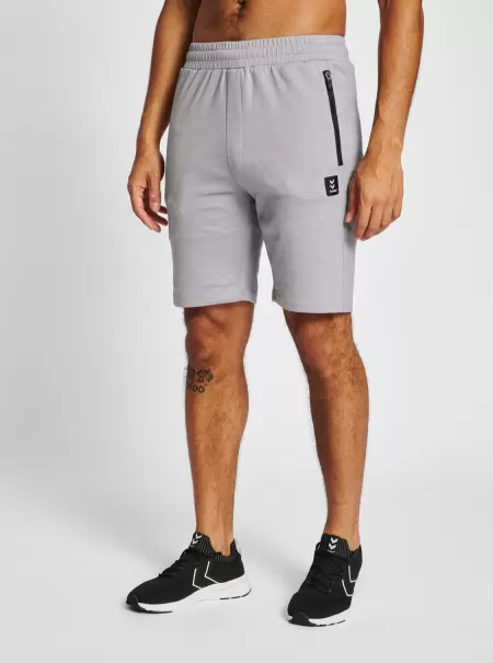 Hummel Men Hmlmt Interval Shorts Grey Melange Shorts