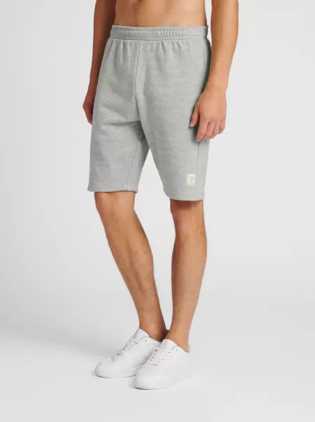 Men Hmlgg12 Sweat Shorts Hummel Grey Melange Shorts