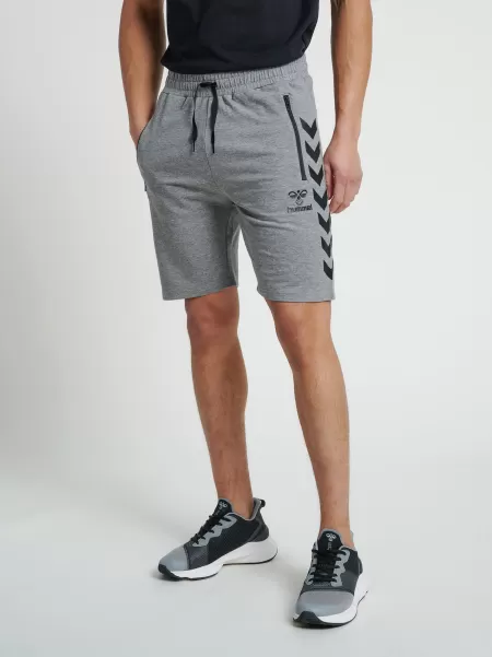 Men Hummel Dark Grey Melange Shorts Hmlray 2.0 Shorts