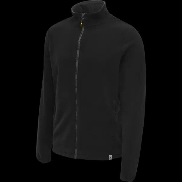 Black Hummel Hmlnorth Full Zip Fleece Jacket Jackets Men