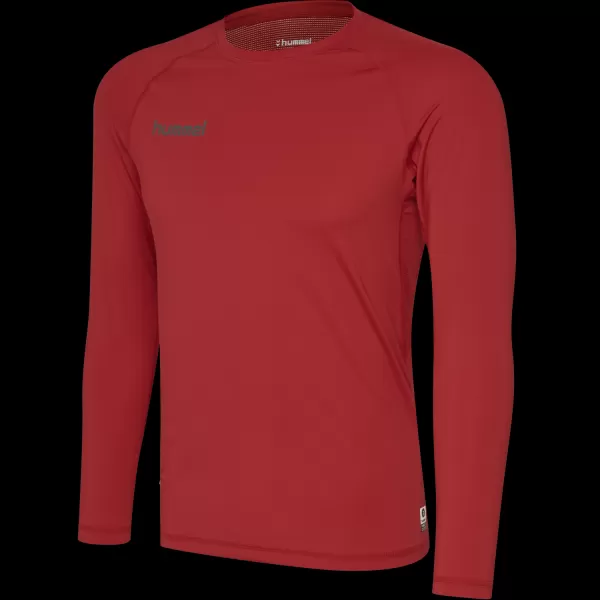 Hummel Hml First Performance Jersey L/S Base Layers Men True Red