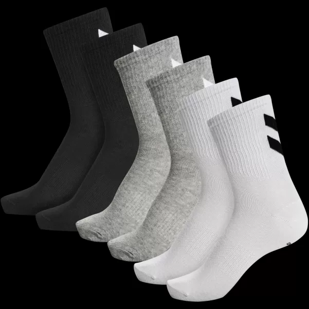 Hmlchevron 6-Pack Socks Men White Hummel Underwear And Socks