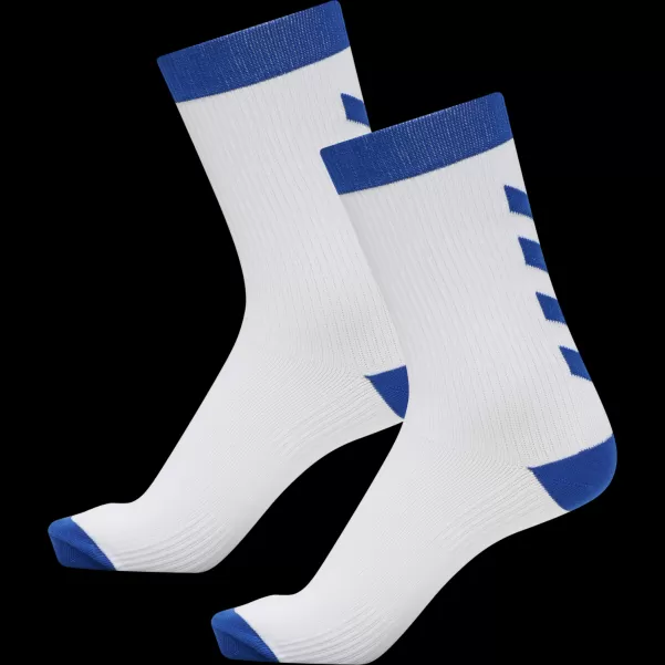 Hummel White Element Indoor Sport Sock 2 Pack Men Underwear And Socks