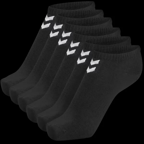 Hummel Black Men Underwear And Socks Hmlchevron 6-Pack Ankle Socks