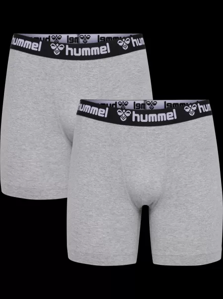 Underwear And Socks Grey Melange Men Hummel Hmlboxers 2-Pack