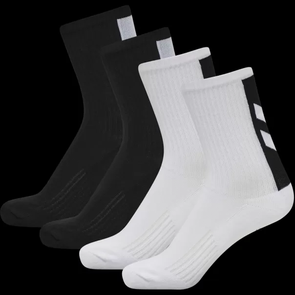 White Underwear And Socks Hummel Hmllegacy Chevron 4-Pack Socks Mix Men
