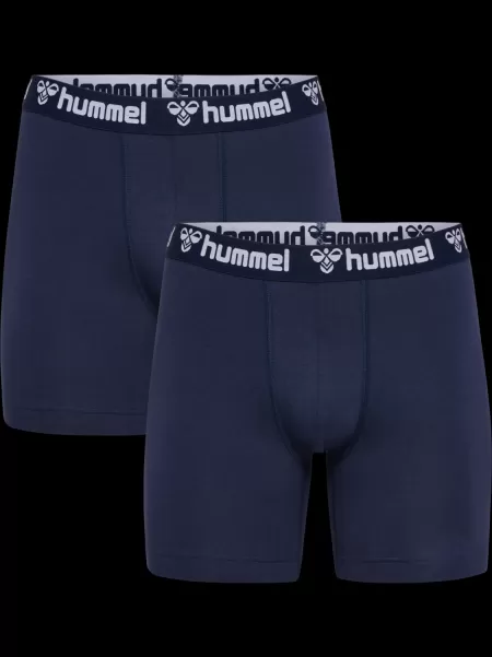 Men White Hummel Hmlboxers 2-Pack Underwear And Socks