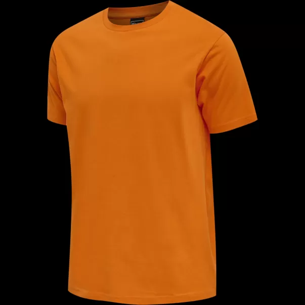 Tango Red Men Hummel Hmlred Basic T-Shirt S/S Football