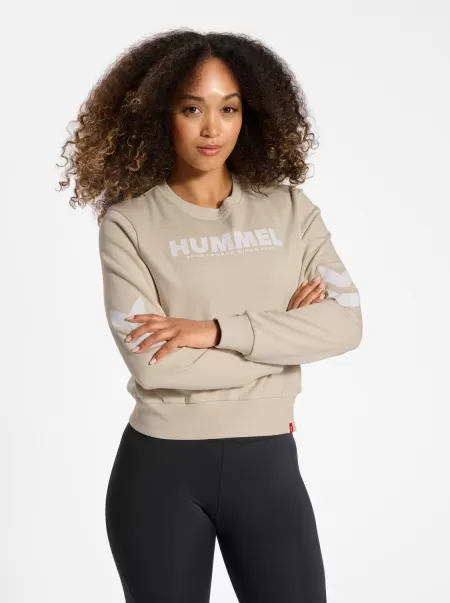 Women Hmllegacy Woman Sweatshirt Hoodies And Sweatshirts Black Hummel