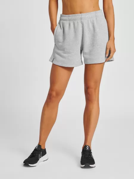 Women Hummel Hmlred Basic Sweat Shorts Woman Black Shorts