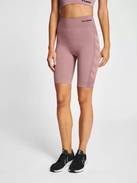 Withered Rose Women Hmlclea Seamless Cycling Shorts Hummel Shorts