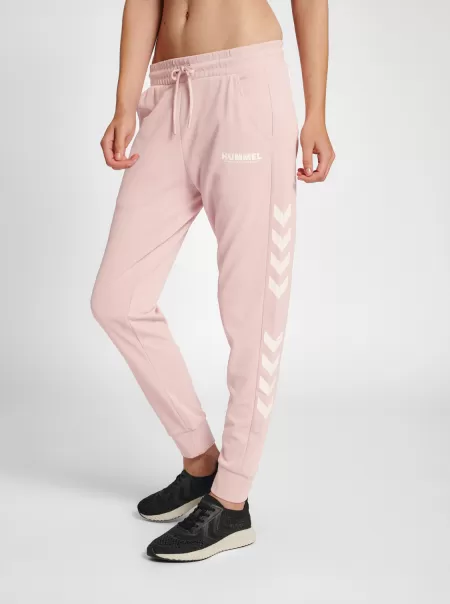 Pants Women Chalk Pink Hmllegacy Poly Woman Regular Pants Hummel