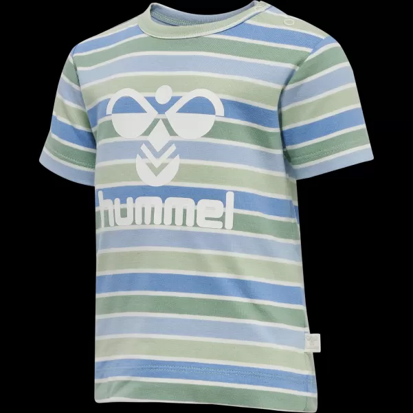 Kids Silver Lake Blue T-Shirts Hmlpelle T-Shirt S/S Hummel