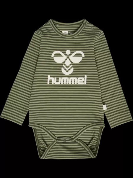 Hummel Hmlmulle Body L/S Black Iris Bodysuits Kids