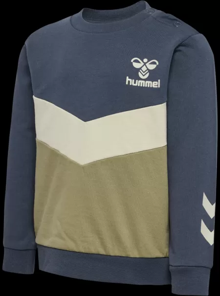 Ombre Blue Hummel Sweatshirts Hmlskye Sweatshirt Kids
