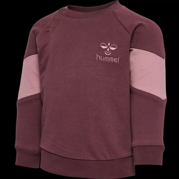 Hummel Sweatshirts Hmlkris Sweatshirt Kids Black Iris