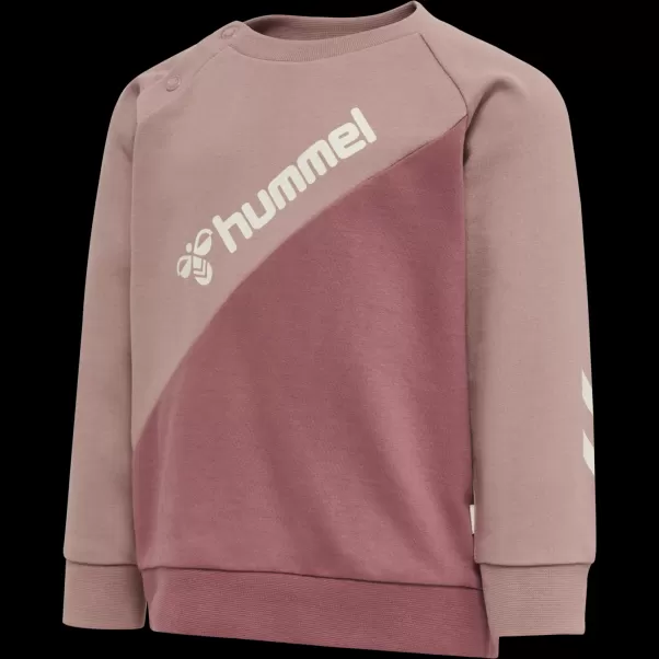 Hmlsportive Sweatshirt Sweatshirts Hummel Kids Windsor Wine
