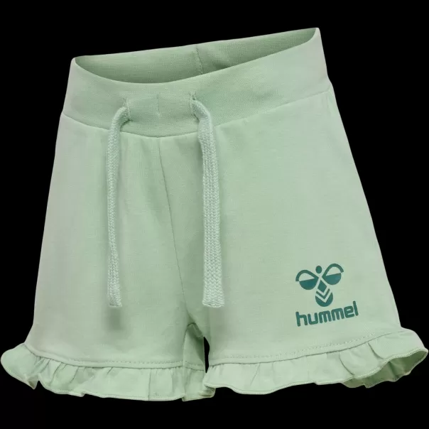 Green Olive Kids Shorts Hmltalya Ruffle Shorts Hummel