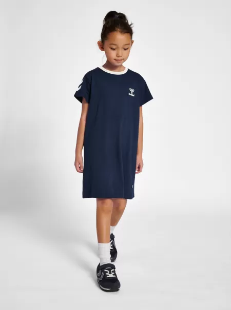 Kids Hummel Dresses And Skirts Hmlmille T-Shirt Dress S/S Woodrose