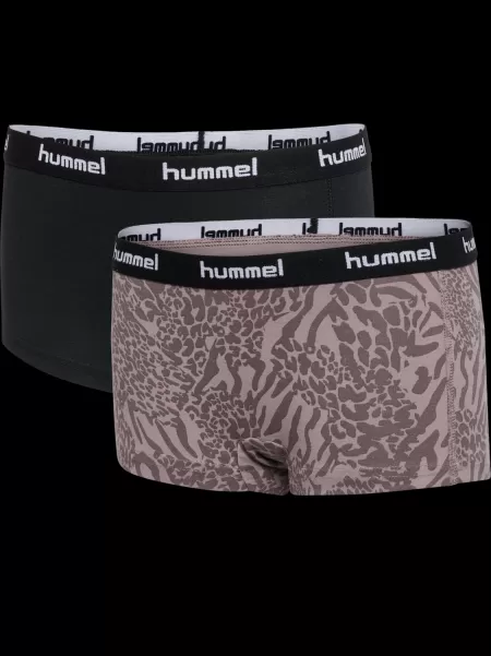 Kids Hummel Underwear And Nightwear Hmlcarolina Hipsters 2-Pack Sparrow