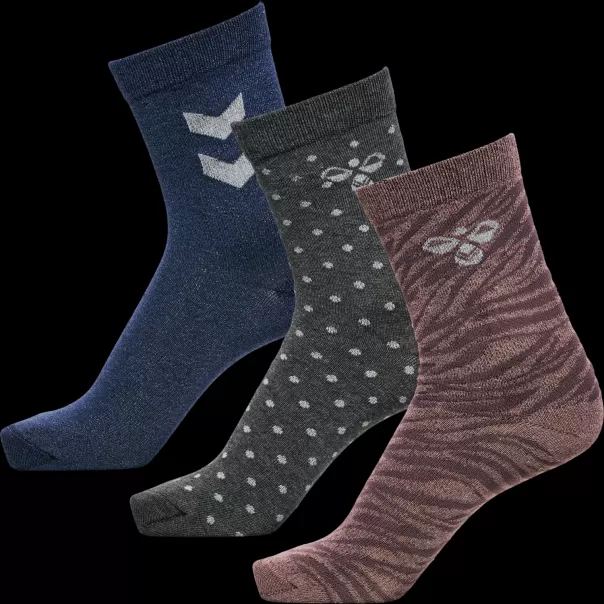 Hummel Socks Kids Quail Hmlalfie Sock 3-Pack