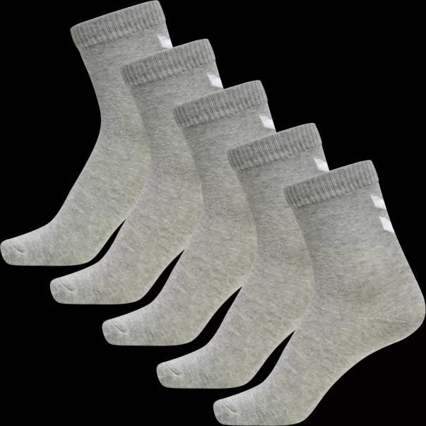 Hmlmake My Day Sock 5-Pack Kids Hummel Socks Bright White