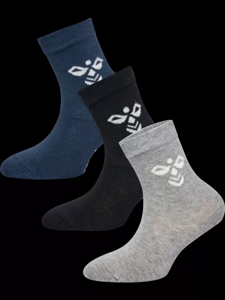 Kids Sutton 3-Pack Sock Blue Nights Hummel Socks